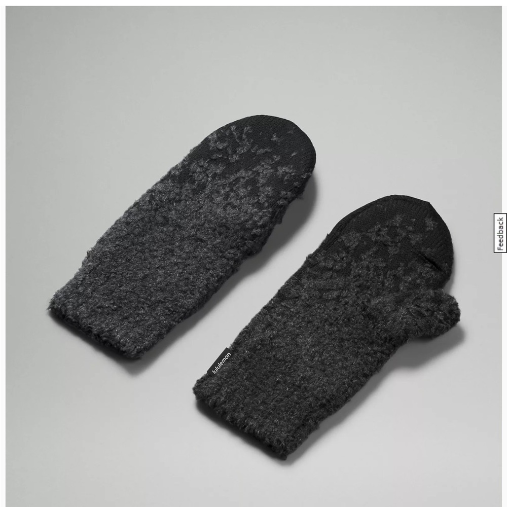 Lululemon | Ombré Knit Textured Mittens Size M / L